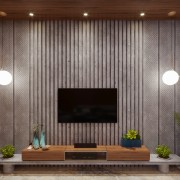 Concrete Hues Livingroom Design